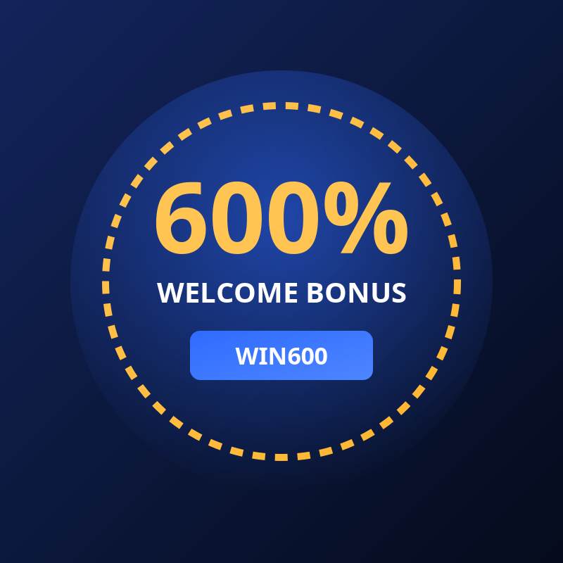 1win 600% welcome bonus